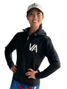 Woman Black Hoodie (front)